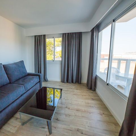 Appartement 6 personnes - 2 chambres - Vue mer - Balcon