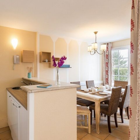 Appartement 6 personnes - 1 chambre - 1 alcôve - Terrasse ou balcon