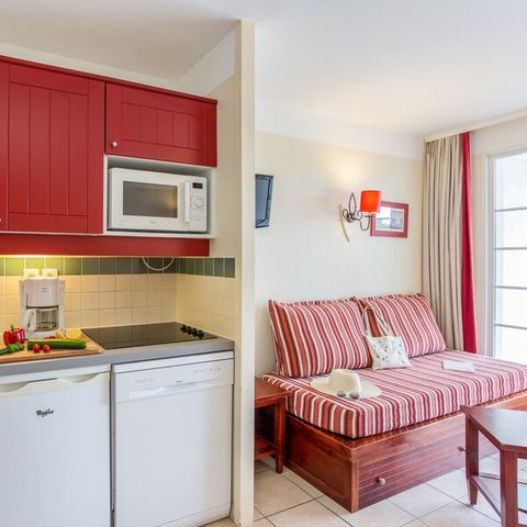 Appartement 5 personnes - 1 chambre - Terrasse ou balcon
