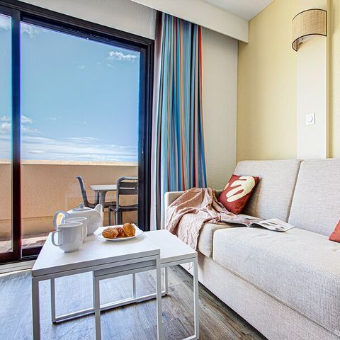 Studio 2 personnes - Studio - Terrasse - Vue mer