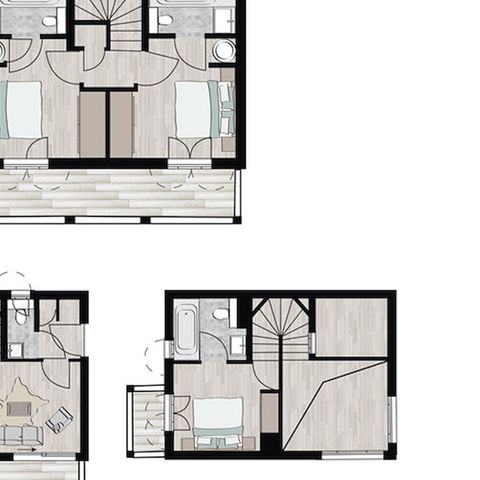 CHALET 8 personnes - Duplex Gentianes