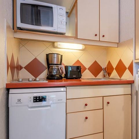 STUDIO 4 personnes - Studio 4 personnes - 1 coin nuit - Vue montagne