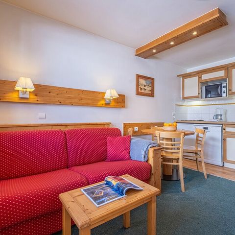 Studio 4 personnes - Studio 4 personnes - 1 coin nuit - Balcon