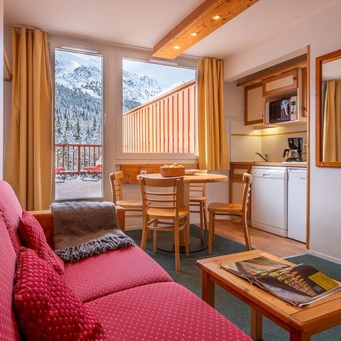 Studio 4 personnes - Studio 4 personnes - 1 coin nuit - Vue vallée