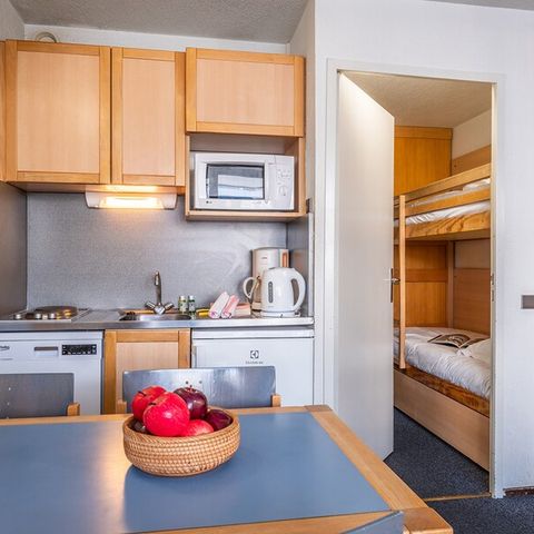 Studio 4 personnes - Studio 4 personnes - 1 coin nuit - Balcon