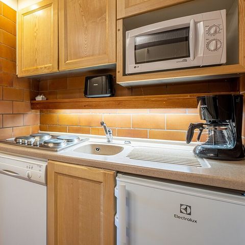 Studio 4 personnes - Studio 4 personnes - 1 coin nuit - Balcon ou rez de jardin