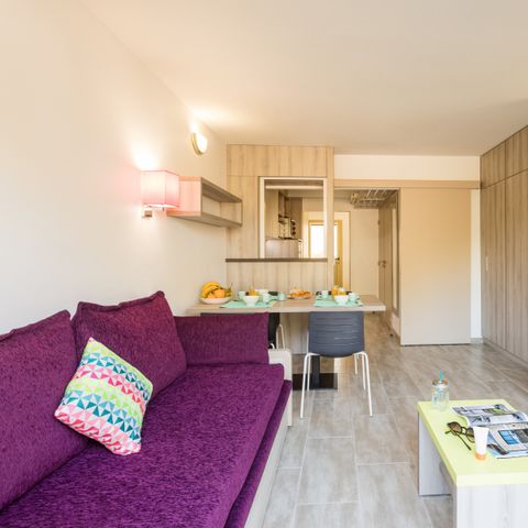 APPARTEMENT 5 personnes - (max 4 adultes) Studio Standard-Eco Gardenview S1Y15ID