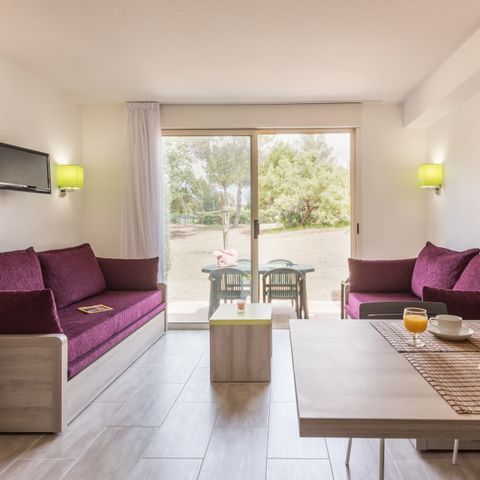 APPARTEMENT 5 personnes - (max 4 adultes) Studio Standard-Eco Gardenview S1Y15IS