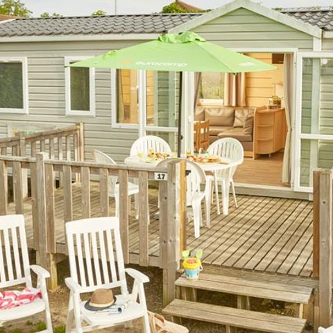 MOBILHOME 6 personnes - Mobil-home | Classic | 2 Ch. | 4/6 Pers. | Terrasse surélévée non couverte