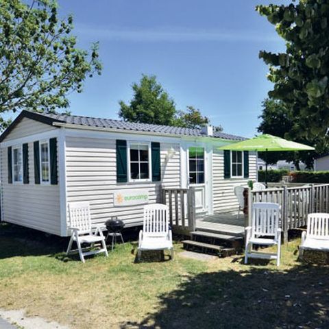 MOBILHOME 6 personnes - Mobil-home | Classic | 2 Ch. | 4/6 Pers. | Terrasse surélévée non couverte