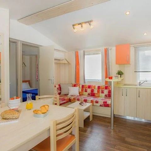 MOBILHOME 6 personnes - Mobil-home | Comfort | 3 Ch. | 6 Pers. | Terrasse surélevée