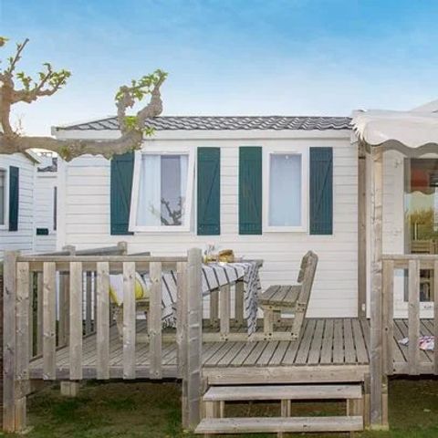 MOBILHOME 6 personnes - Mobil-home | Comfort | 3 Ch. | 6 Pers. | Terrasse surélevée