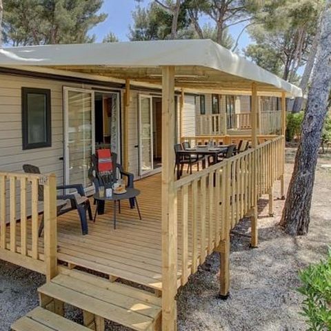MOBILHOME 6 personnes - Mobil-home | Premium Azure | 3 Ch. | 6 Pers. | Terrasse surélevée