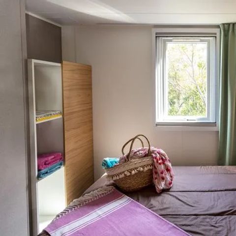 MOBILHOME 6 personnes - Mobil-home | Premium | 3 Ch. | 6 Pers. | Terrasse Lounge | Clim.