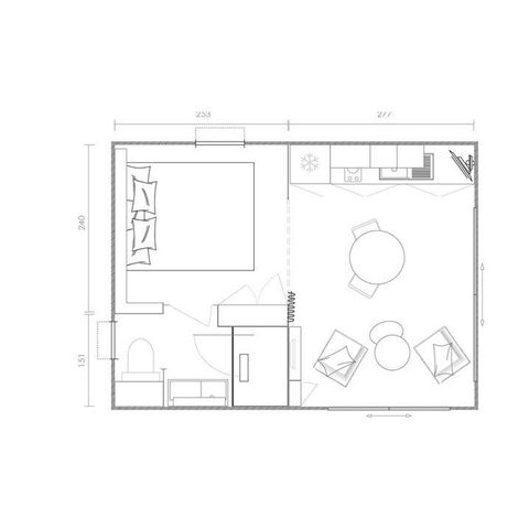 CHALET 2 personnes - Albatros