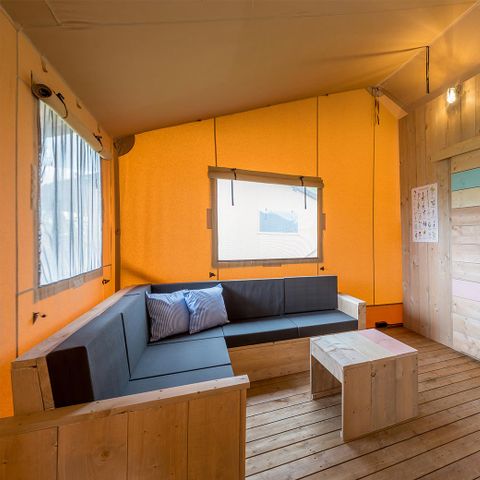 TENTE TOILE ET BOIS 6 personnes - Tente d'aventure