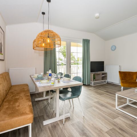 BUNGALOW 6 personnes - Maison de la péniche Fien & Teun 6p incl. lit bébé