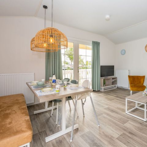 BUNGALOW 6 personnes - Maison de la péniche Fien & Teun 6p incl. lit bébé