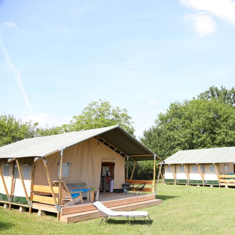 TENTE TOILE ET BOIS 5 personnes - Safari lodge Prestige (max. 2 adultes)