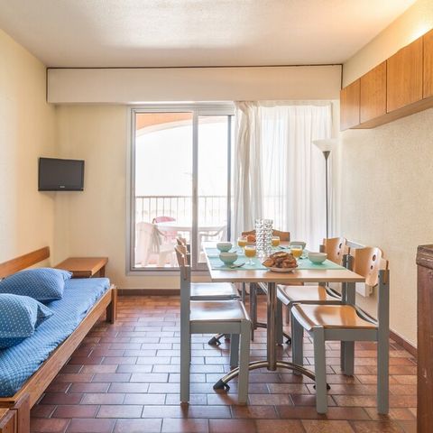 Appartement 6 personnes - 1 chambre - 1 coin - Nuit - Vue port