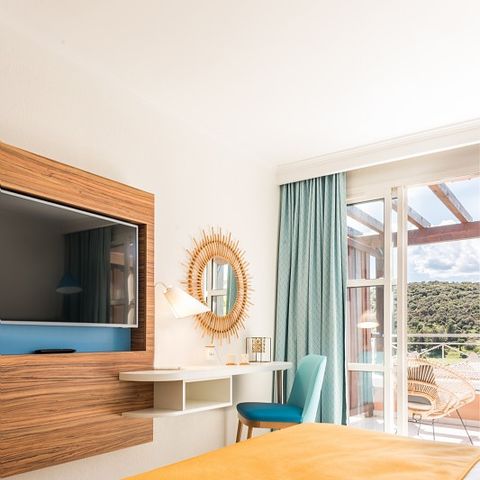 Chambre 2 personnes - D'hôtel - Double - Terrasse ou balcon