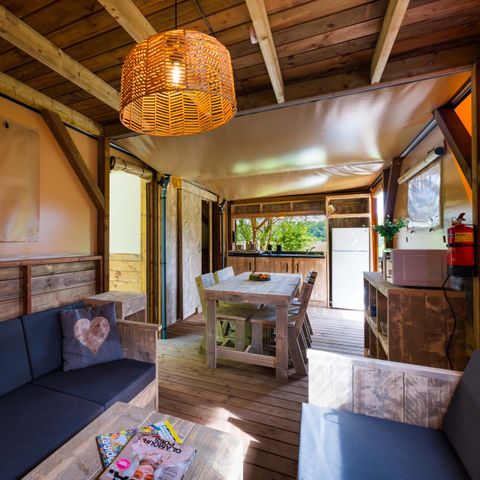 Tente en toile et en bois 6 personnes - Air Dreamer 3 Deluxe