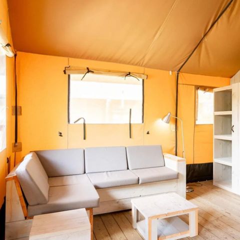 Tente en toile et en bois 6 personnes - Pays