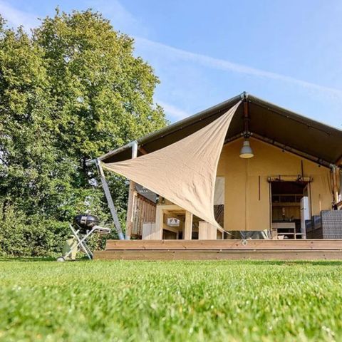 Tente en toile et en bois 6 personnes - Pays