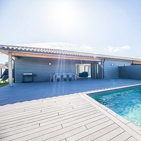 VILLA 8 personnes - - 4 chambres - Climatisation - Piscine privée de 7m - Jardin