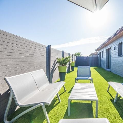 VILLA 8 personnes - - 4 chambres - Climatisation - Piscine privée de 7m - Jardin