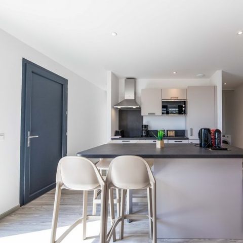 APPARTEMENT 4 personnes - - 1 chambre - Climatisation - Grande terrasse - vue dégagée