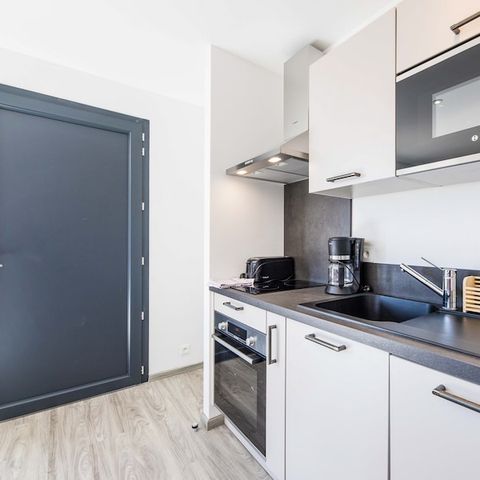 APPARTEMENT 4 personnes - - 1 chambre - Climatisation - Grande terrasse - vue dégagée