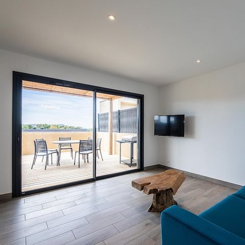 APPARTEMENT 6 personnes - - 2 chambres - Climatisation - Terrasse
