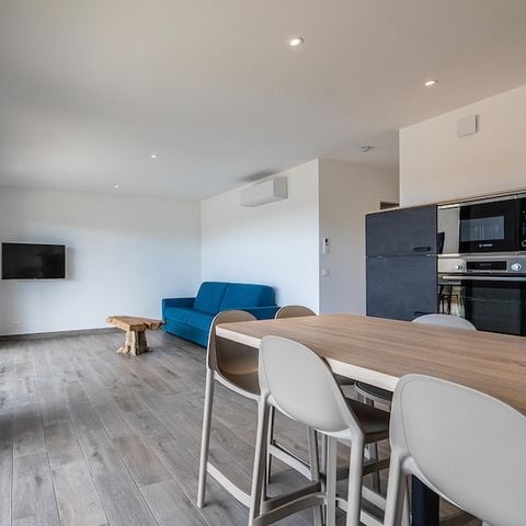 APPARTEMENT 6 personnes - - 2 chambres - Climatisation - Terrasse