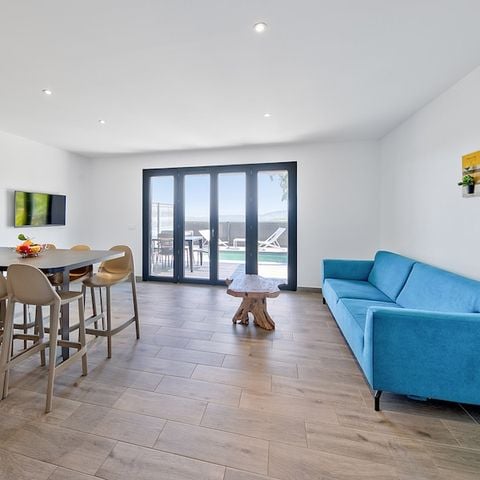 MAISON 6 personnes - - 3 chambres - Duplex - Climatisation - Piscine privée de 4m - Terrasse