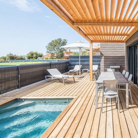 MAISON 8 personnes - - 4 chambres - Climatisation - Piscine privée de 4m - Terrasse
