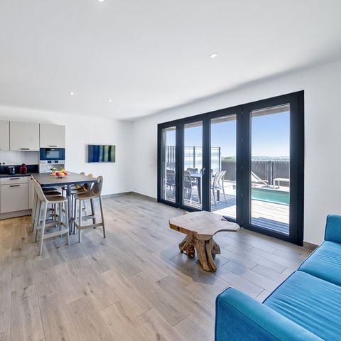 MAISON 8 personnes - - 4 chambres - Climatisation - Piscine privée de 4m - Terrasse