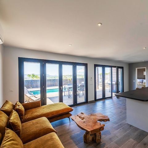 MAISON 8 personnes - - 4 chambres - Climatisation - Piscine privée de 7m - Terrasse