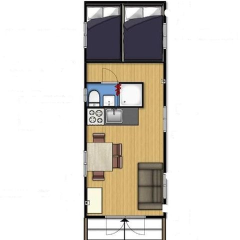 Tiny house 4 personnes - Pipowagen