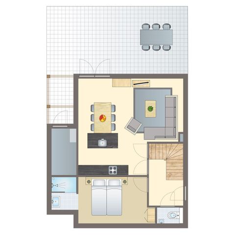 VILLA 6 personnes - 6CE1