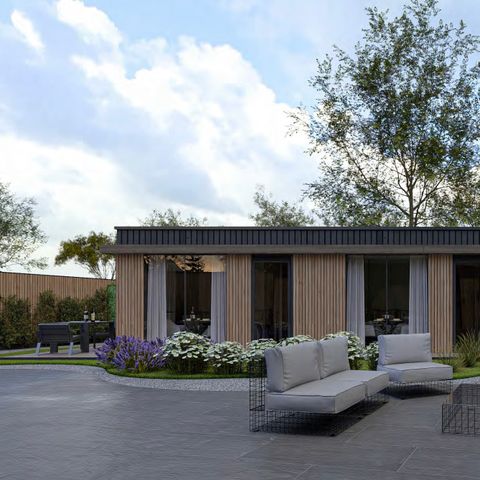 MAISON 18 personnes - Maison familiale à Molenvelden avec piscine privée, jacuzzi et sauna 