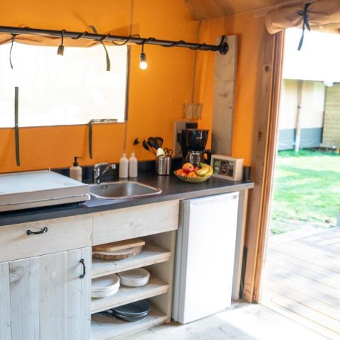 Tente en toile et en bois 8 personnes - Ranger