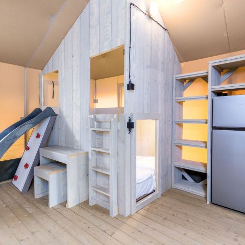 Tente en toile et en bois 7 personnes - Enfants 7STK