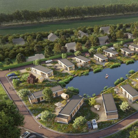 LODGE 6 personnes - Water Lodge 6 Deluxe avec sauna et bain à remous