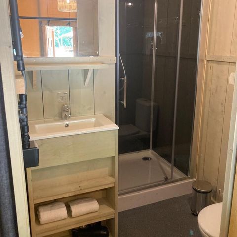 TENTE TOILE ET BOIS 6 personnes - Famille Glamping