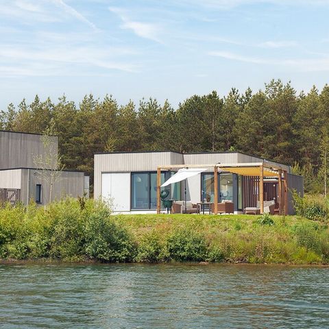 Hébergement pour groupe 12 personnes - Cottage Bord de Lac 12 personnes