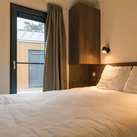 Lodge 6 personnes - Pavillon forestier avec bain à remous et sauna