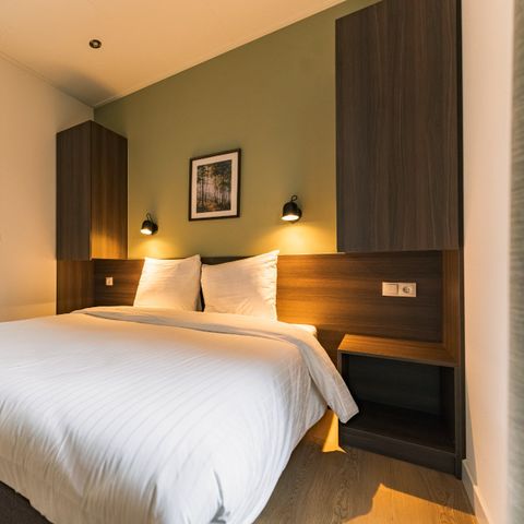 Lodge 2 personnes - Spa avec bain à remous et sauna intérieur