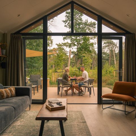 LODGE 2 personnes - Pavillon forestier avec bain à remous et sauna