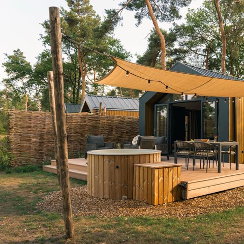 LODGE 2 personnes - Lodge forestier avec bain à remous